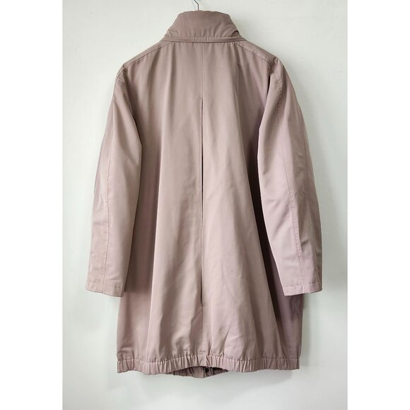 Windsmoor Beige Hooded Midi Length Fall Coat Timeless Fashion Large Pockets NWOT - Picture 15 of 16